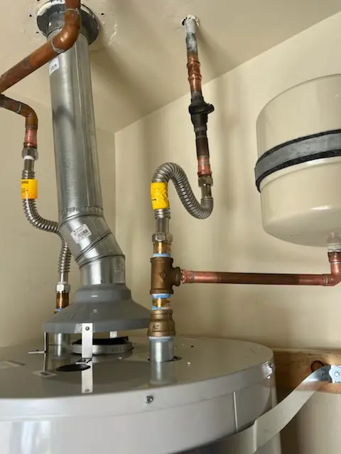Water heater installation and plumbing repair in Wakefield